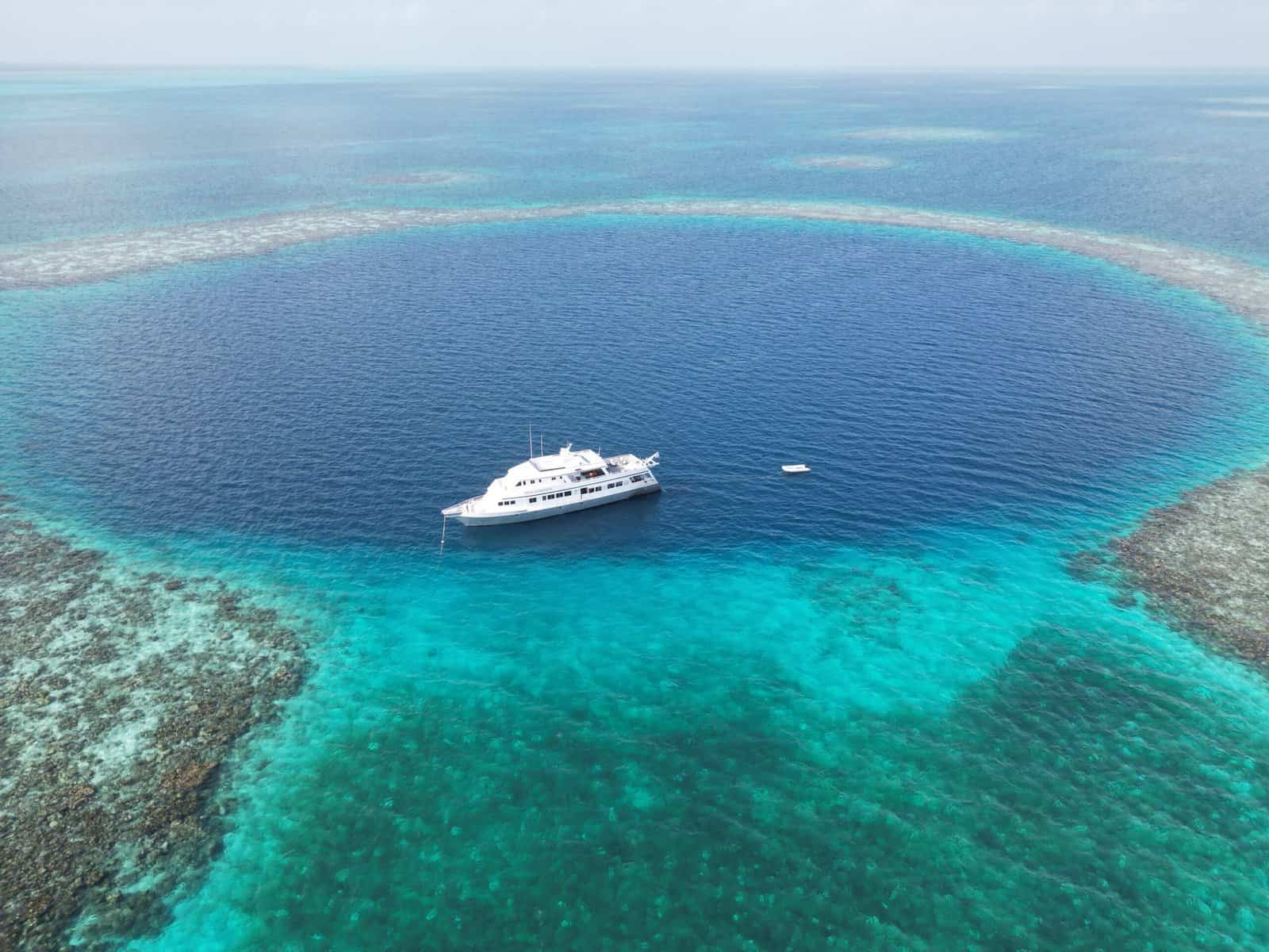 Surviving Mann: All Stars 2 - Anchored At the Blue Hole for a Spectacular Dive